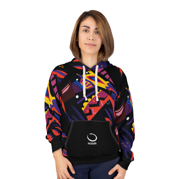 Valerie Vibrant AOP - Hoodie - MXNA.STORE