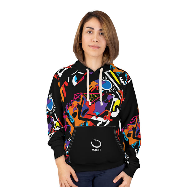 Gia Graffiks AOP - Hoodie - MXNA.STORE