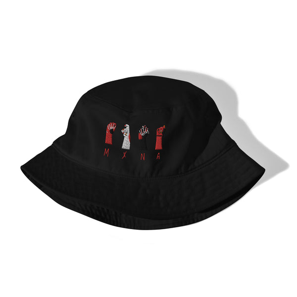 MXNA Hand Sign Organic Bucket Hat - MXNA.STORE