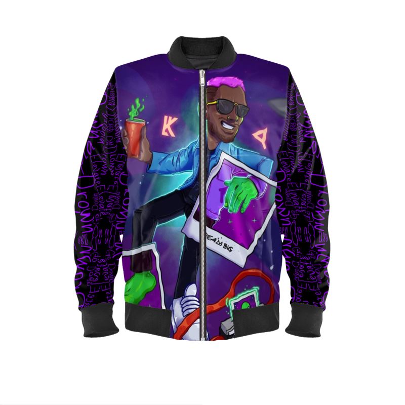 I.K.Y.L.T - Invada Zim Mens Bomber Jacket - MXNA.STORE