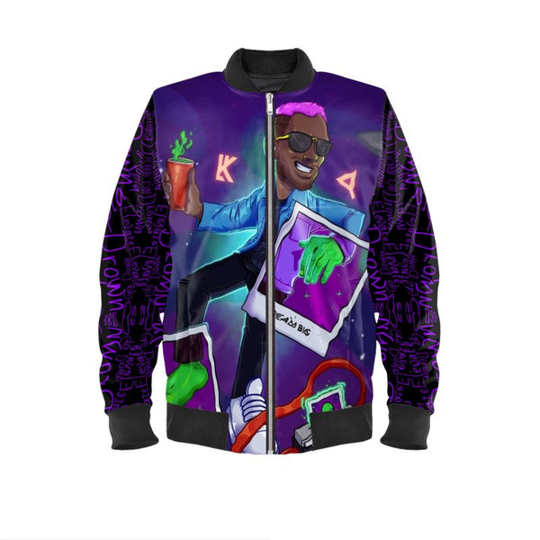 I.K.Y.L.T - Invada Zim Mens Bomber Jacket - MXNA.STORE