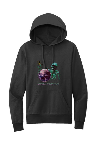 Acid Skele Organic Pullover Hoodie