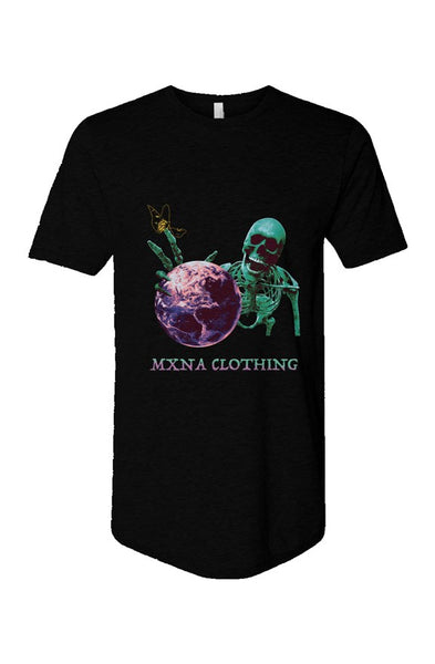 Acid Skele Long Body Short Sleeve Crew