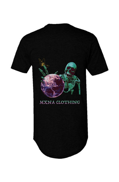 Acid Skele Long Body Short Sleeve Crew